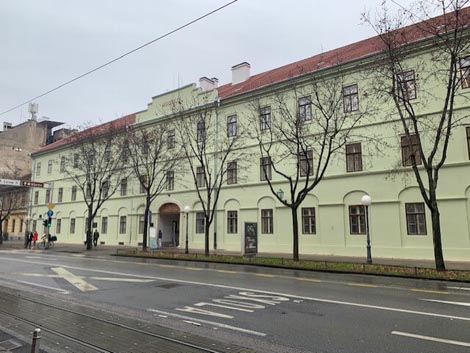 Uređeno pročelje nekadašnje Vojne bolnice u Vlaškoj ulici u Zagrebu, danas Glazbeno učilište Elly Bašić, foto: GU Elly Bašić