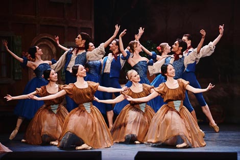 Hrvatsko narodno kazalište Split: Adolphe Adam, Giselle, kor. i red. Mirna Sporiš Miani (prema Julesu Perrotu, Jeanu Coralliju i Mariusu Petipau), foto: Mario Buličić