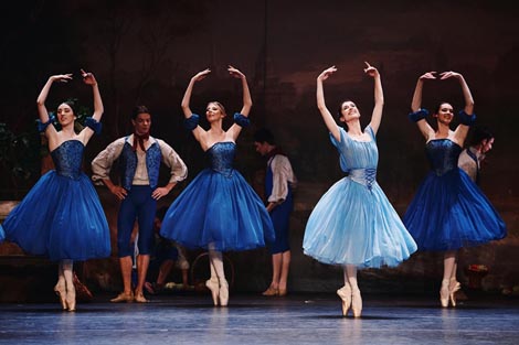 Hrvatsko narodno kazalište Split: Adolphe Adam, Giselle, kor. i red. Mirna Sporiš Miani (prema Julesu Perrotu, Jeanu Coralliju i Mariusu Petipau), foto: Mario Buličić