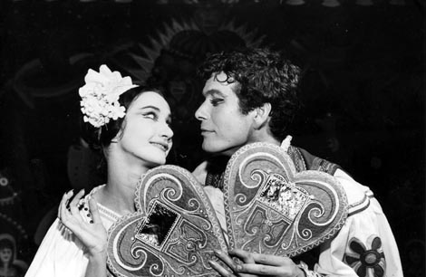 Ivanka Žunac i Miljenko Vikić – HNK u Zagrebu, Krešimir Baranović, Licitarsko srce, kor. Zvonimir Reljić, 1966.