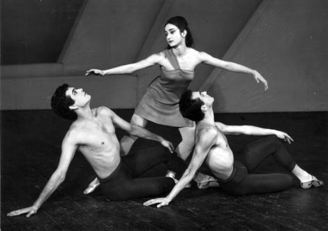 Miljenko Vikić, Ivanka Žunac i Stane Leben – HNK u Zagrebu, Heloti kor. Pino Mlakar, 1963.