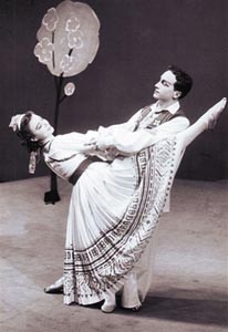 Nenad Lhotka i Ana Roje u baletu Đavo u selu