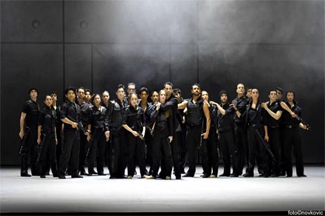 Hrvatsko narodno kazalište u Zagrebu: William Shakespeare – Valentina Turcu – Gustav Mahler, Othello, kor. i red. Valentina Turcu, foto: © Novković