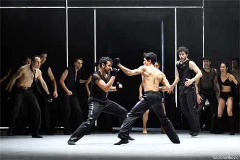 Hrvatsko narodno kazalište u Zagrebu: William Shakespeare – Valentina Turcu – Gustav Mahler, Othello, kor. i red. Valentina Turcu, foto: © Novković